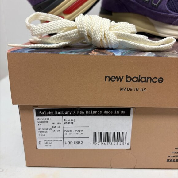 New Balance 991v2 MiUK Salahe Bembury Colors Be The Palette (U991SB2), Size 11 - Picture 2 of 9